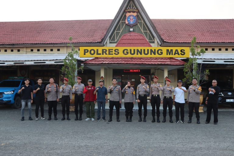 Kapolres Gunung Mas Sambut Taruna Akpol, Siap Jalankan Program Taruna Bhakti 2026 di Sekolah Rakyat