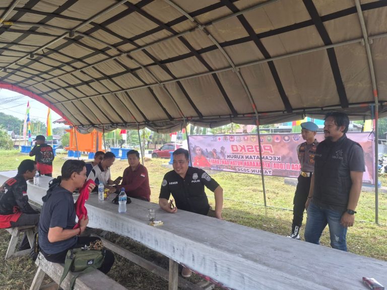 KRYD Polres Gunung Mas, Regu Siaga Harkamtibmasd Patroli Dialogis dan Cek Posko Siaga Karhutla