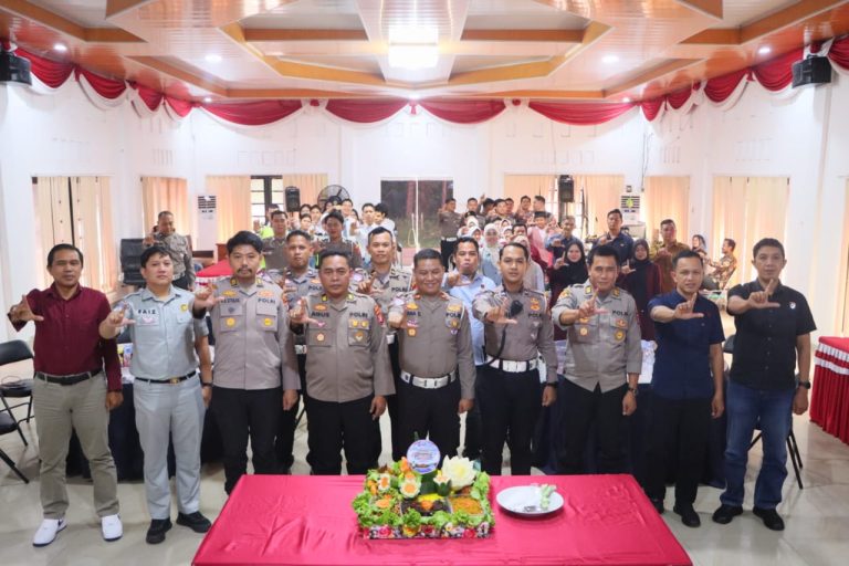 Hari Lalu Lintas Bhayangkara ke-71, Satlantas Polres Murung Raya Tegaskan Komitmen Tingkatkan Pelayanan