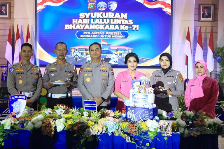 Kapolda Babel Beri Pesan Ke Polantas Di HUT Ke-71 : Momentum Refleksi Dan Peningkatan Kualitas Diri