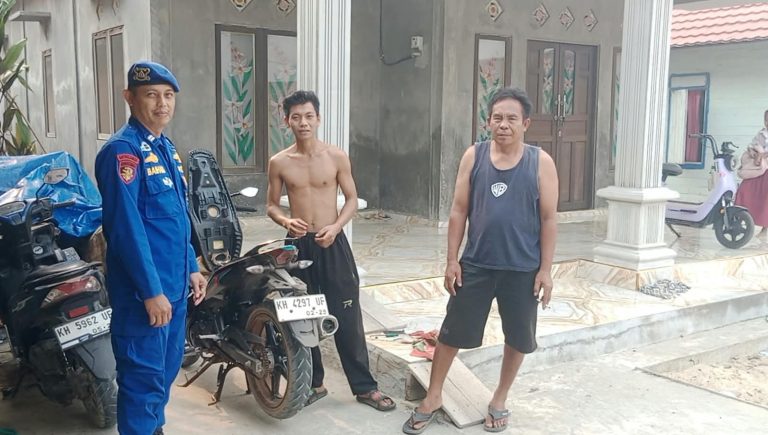 SATPOLAIRUD POLRES KAPUAS LAKSANAKAN SAMBANG POLISI RW DI PESISIR DAS KAPUAS