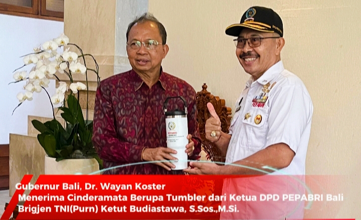 PEPABRI Bali Temui Gubernur Koster, Sampaikan Program Kesejahteraan hingga Bali Bebas Sampah Plastik