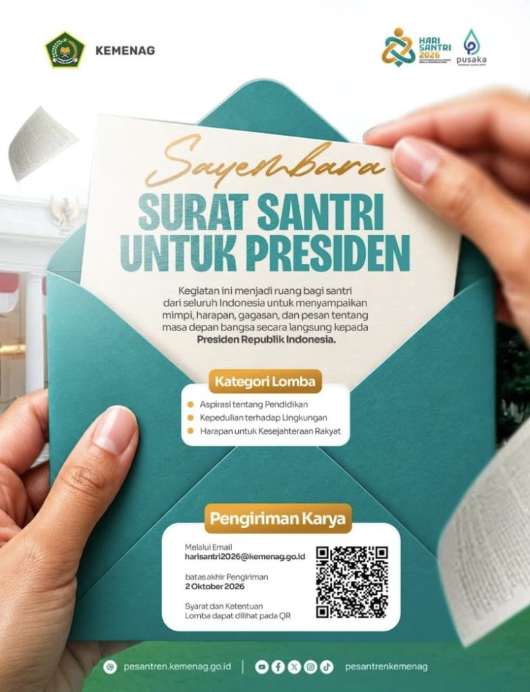 Dari Pesantren untuk Presiden, Santri Titipkan Gagasan bagi Indonesia