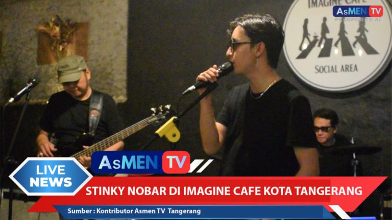 Sorotan: Stinky Meriahkan Nobar Persija vs Persib di Imagine Cafe Kota Tangerang, Padukan Semangat Bola dan Musik