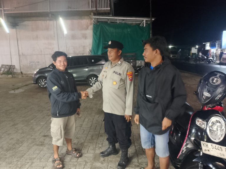 Ciptakan Harkamtibmas Tetap kondusif Polsek Basarang Tingkatkan Patroli Rawan Malam