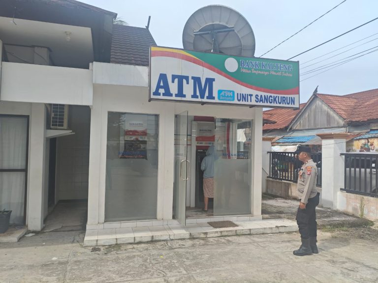 Personel Polsek Kurun, Gencarkan Patroli KRYD di Objek Vital dan Pasar
