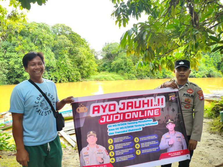 Selamatkan Generasi Emas, Personel Polsek Rungan Rangkul Pemuda Jauhi Narkoba dan Judi