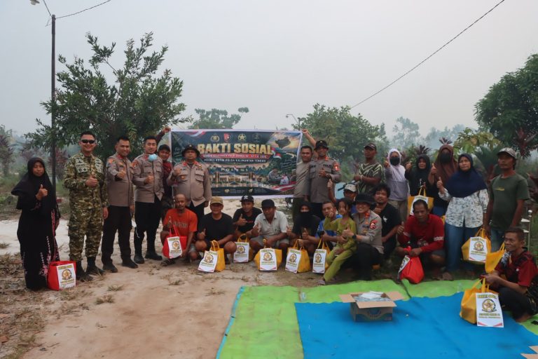 Pokjar XI Sespimen Dikreg ke-67 Gelar Sosialisasi Pencegahan Karhutla dan Bakti Sosial