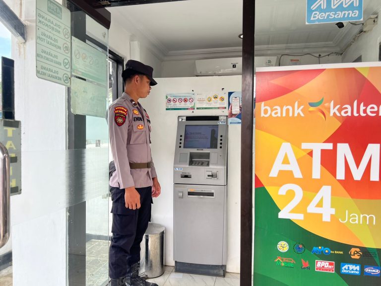 Tekan Potensi Gangguan Kamtibmas, Personel Polsek Tewah Masifkan Pengawasan di Titik Vital Kota