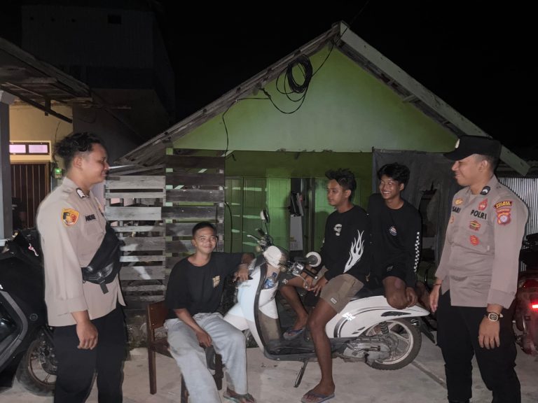 Polsek Jelai Tingkatkan KRYD Malam, Pantau Situasi dan Cegah Potensi Gangguan Kamtibmas