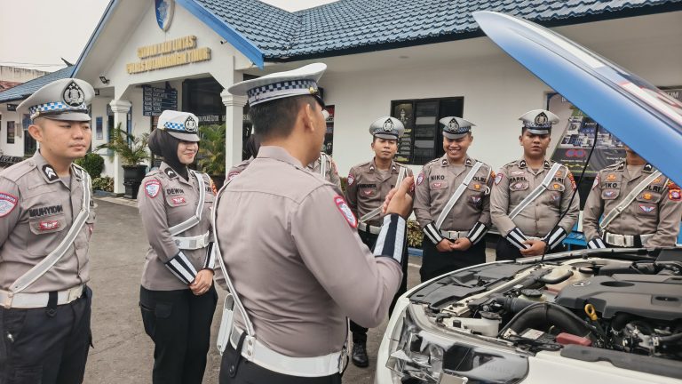 Satlantas Polres Kotim Gelar Pelatihan Safety Driving untuk Anggota