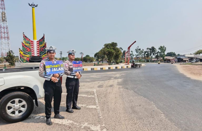 Wujudkan Kamseltibcarlantas Kondusif, Satlantas Polres Kapuas Antisipasi Balapan Liar.