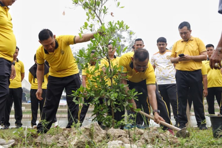 Dukung Program 100 Hari Kapolri, Polda Babel Gelar Aksi Green Policing di Bhaypark