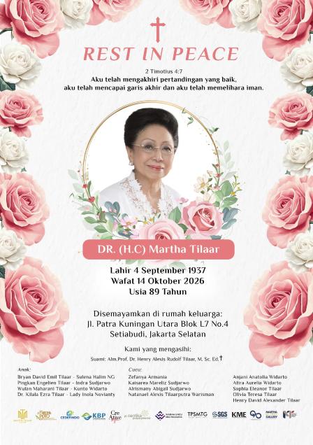Martha Tilaar Tutup Usia, Maestro Kecantikan Indonesia yang Mengharumkan Warisan Budaya Nusantara