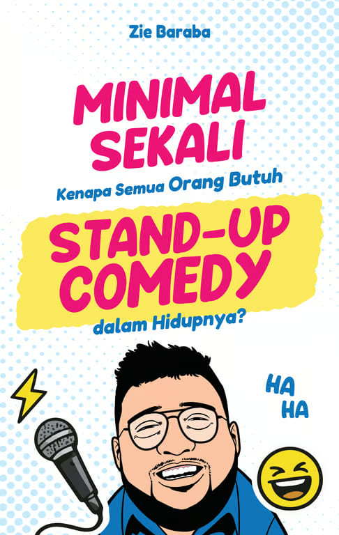 Tak Harus Jadi Komika, Zie Brb Ajak Pembaca Mencoba Stand-up Comedy lewat Buku Pertamanya