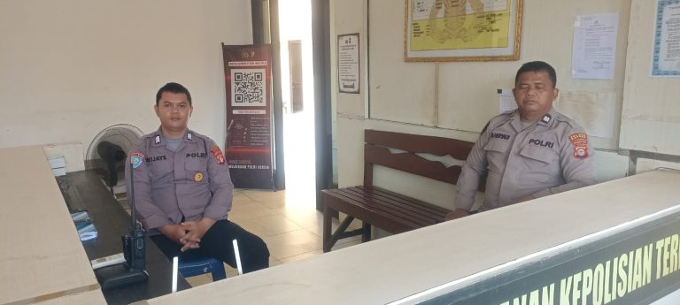 Tingkatkan Kewaspadaan Personil Polsek Basarang Giat Siaga Mako