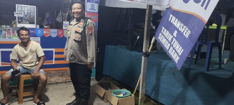 Personel Polsek Tewah Jamin Keamanan Wilayah, Lewat Interaksi Langsung di Lapangan