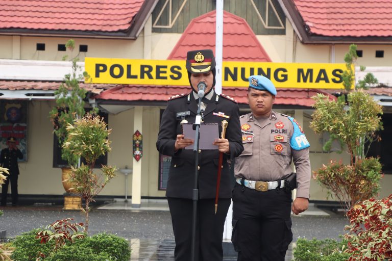 Polres Gunung Mas Gelar Upacara Hari Kesaktian Pancasila