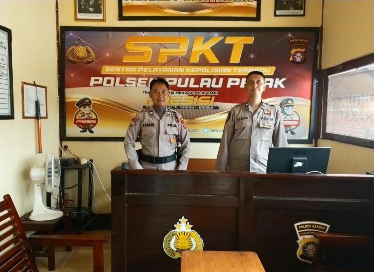 POLSEK PULAU PETAK LAKSANAKAN SIAGA MAKO PAGI