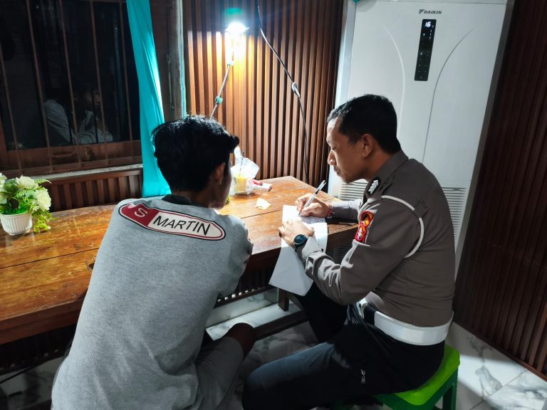 Balap Liar dan Knalpot Brong Jadi Sasaran, Satlantas Polres Kapuas Tilang Lima Pengendara
