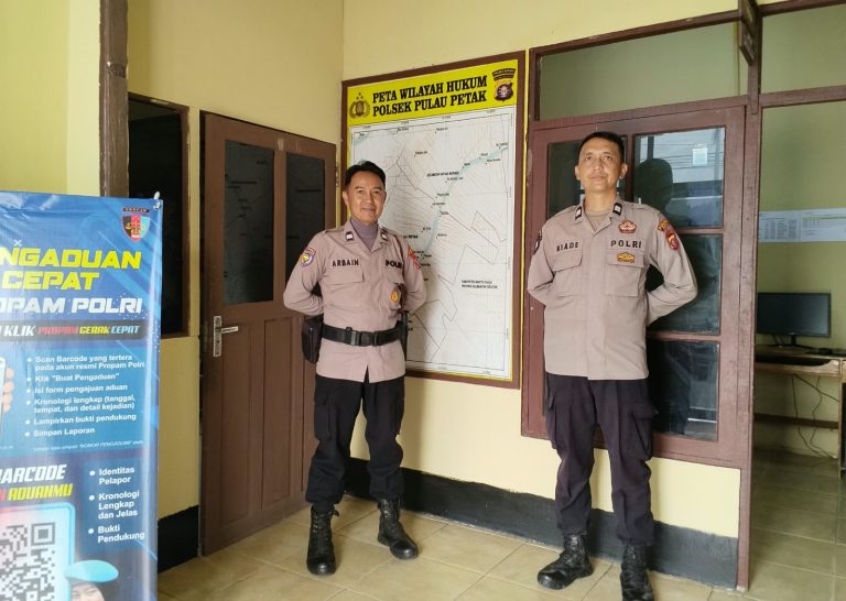POLSEK PULAU PETAK LAKSANAKAN SIAGA MAKO PAGI