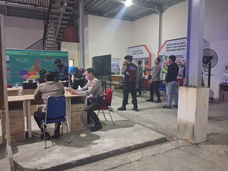 Jaga Kamtibmas dan Antisipasi Karhutla, Polres Barito Utara Terus Tingkatkan Patroli Malam