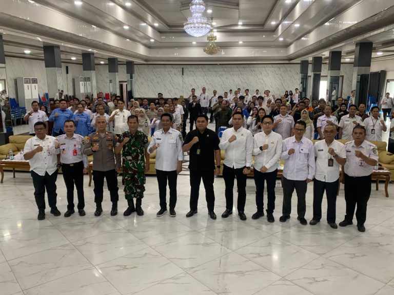 Dukung Iklim Investasi Aman dan Kondusif, Polres Barito Utara Hadiri Pembukaan Bimtek Perizinan Berusaha dan LKPM 2026