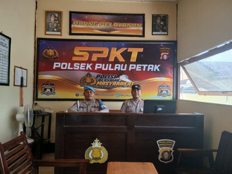 POLSEK PULAU PETAK LAKSANAKAN SIAGA MAKO PAGI
