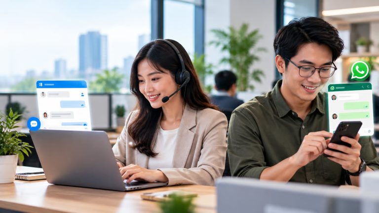 WhatsApp vs Live Chat untuk Customer Service, Mana Lebih Baik?